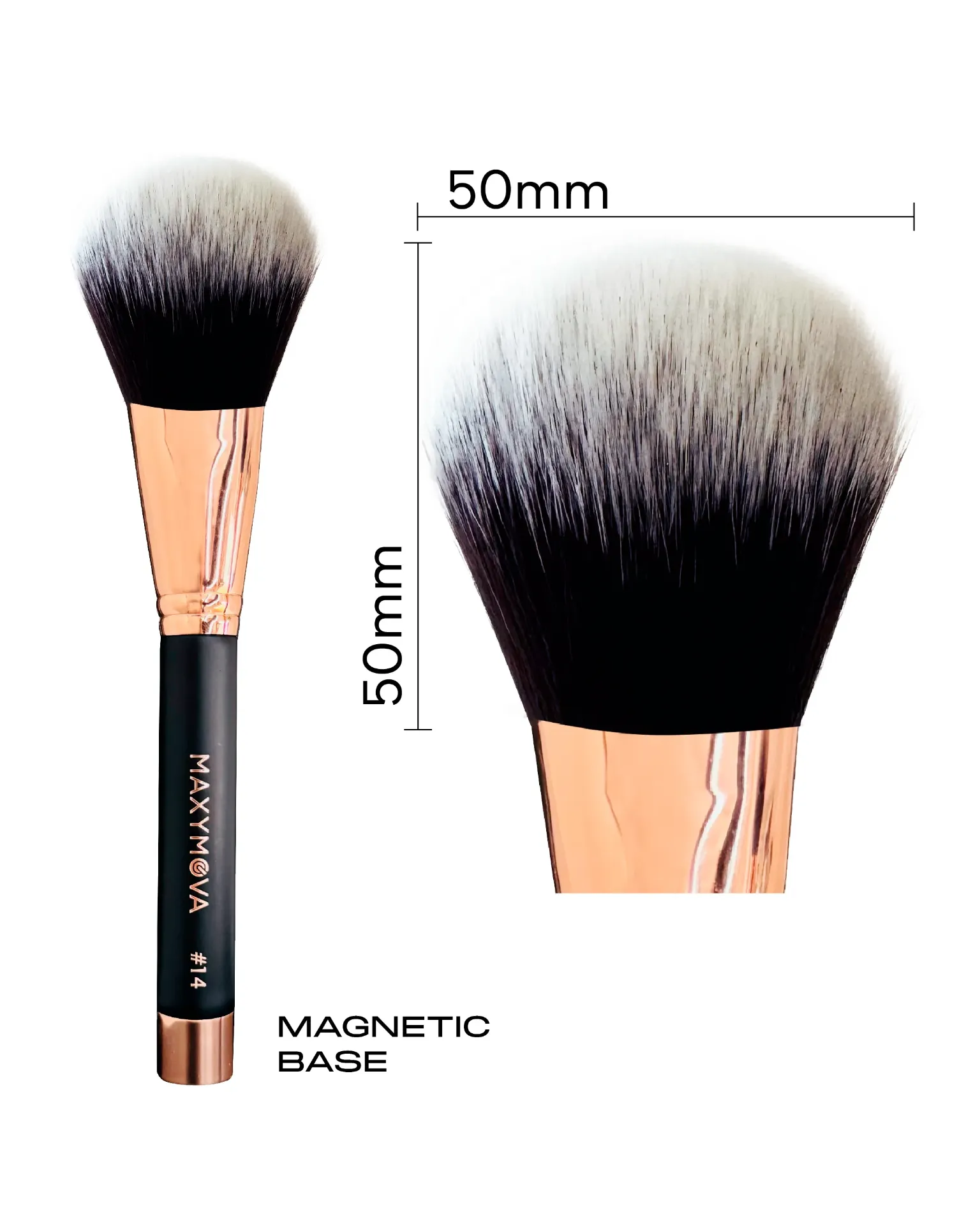 [M0220] Pennello Magnetico Professionale N.14