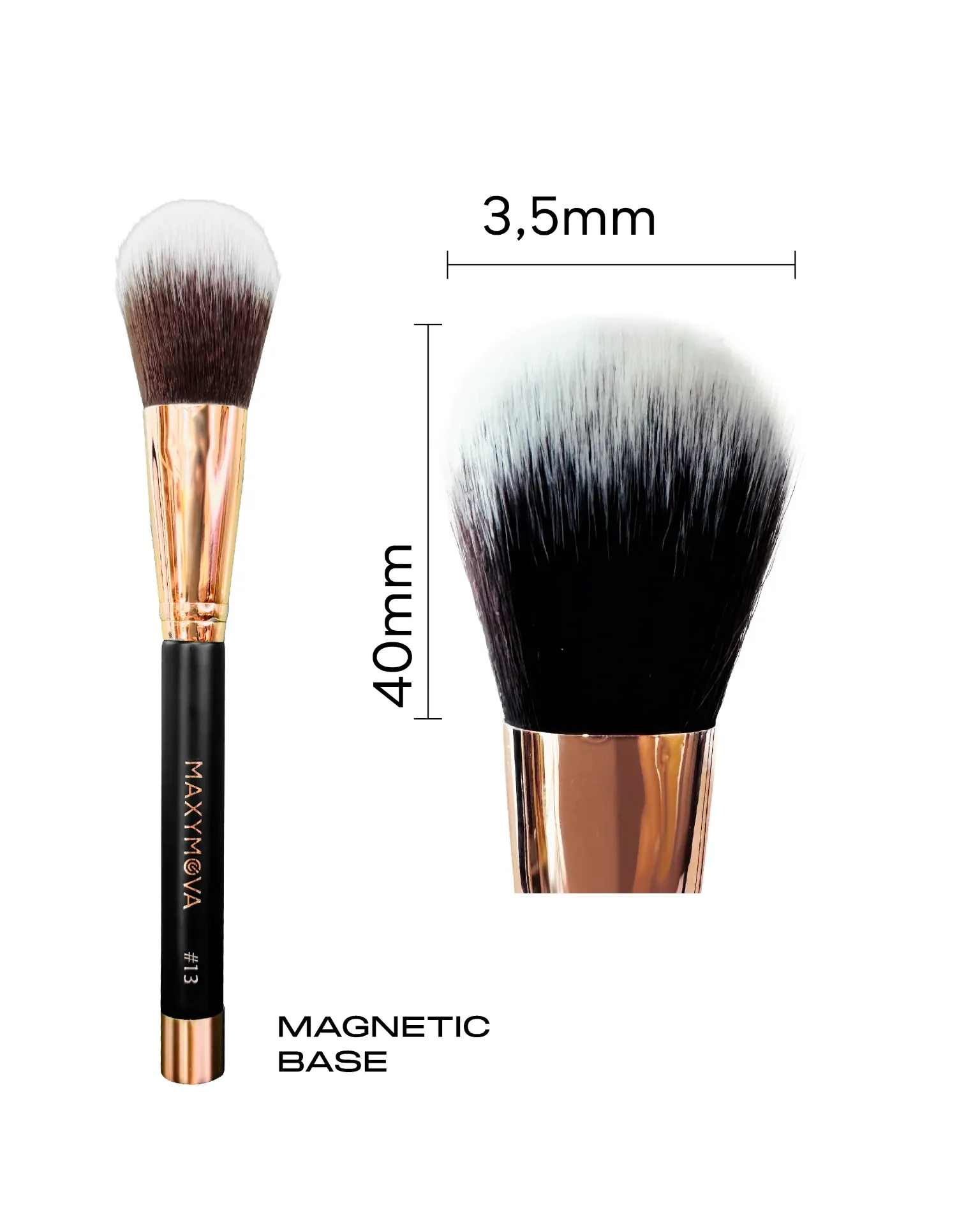 Pennello Magnetico Professionale N.13
