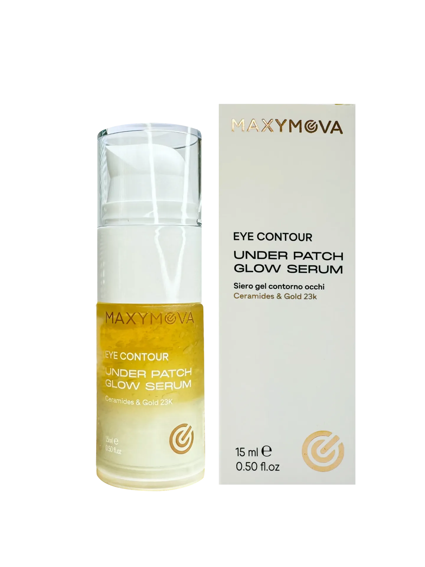 [M0184] Under Patch Glow Serum 15ml - Siero Contorno Occhi con oro 23K