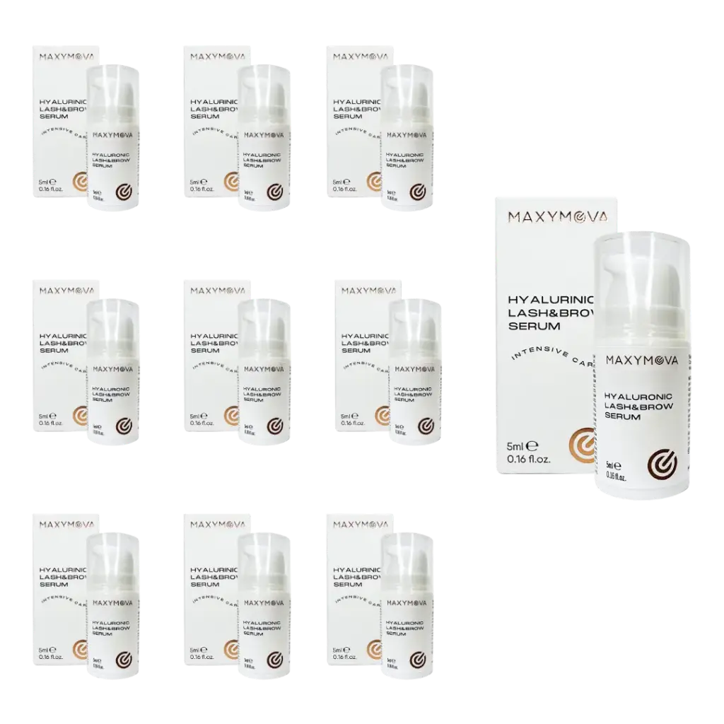 Hyaluronic Lash & Brow serum set 10 pz 5ml - Siero dopo laminazione