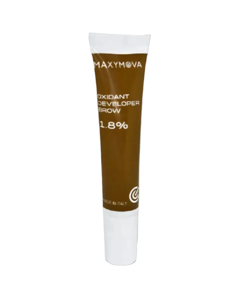 [M0206] Ossidante 1,8% Brow per Tinta Liquida Ultra Black – Tubo Soft 15ml MAXYMOVA