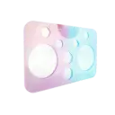 Lamipad Colibrì - Tavolozza in silicone, Palette per Lamimaker MAXYMOVA