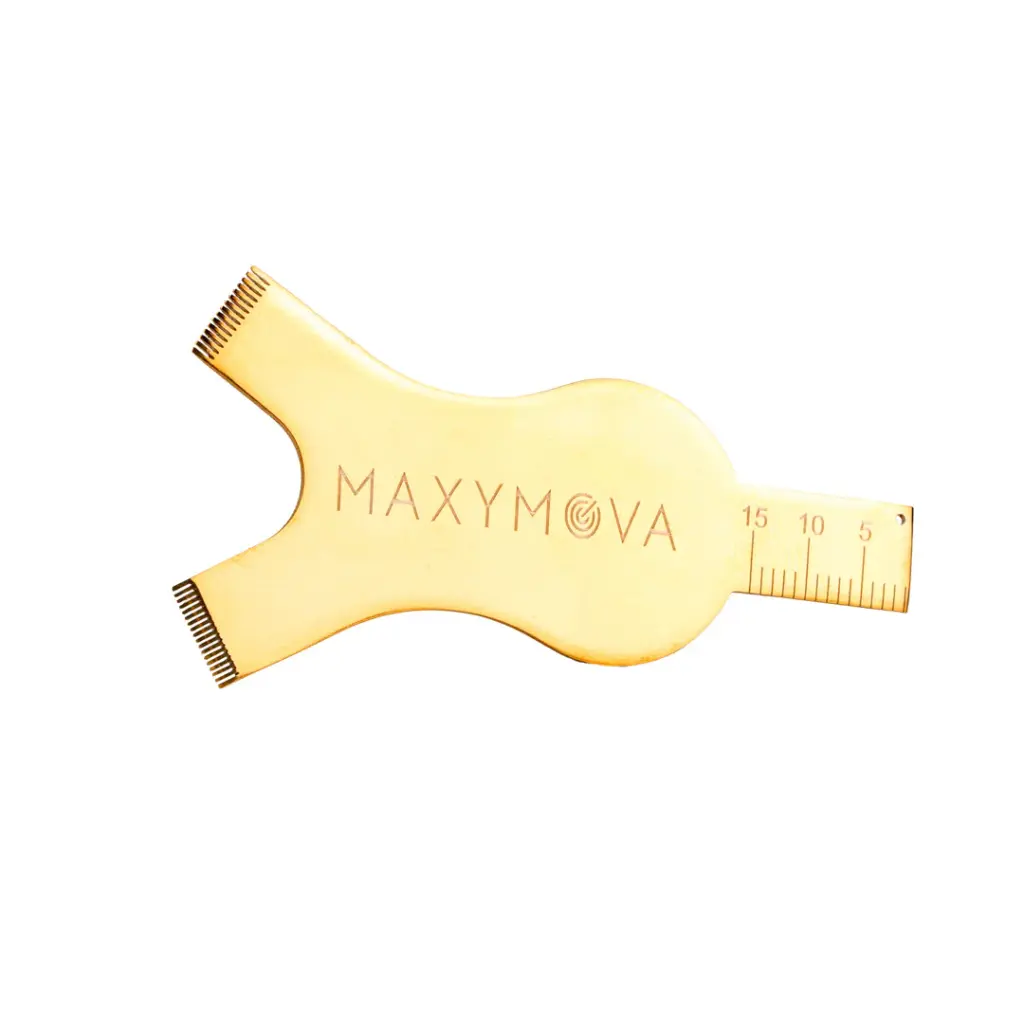 [M0097] Golden Y Tool per laminazione ciglia - pettini precisi, righello di misurazione MAXYMOVA