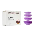 Bigodini Lift MAXYMOVA per la Laminazione Ciglia di Silicone con Brillantini, 4 Paia