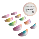 Bigodini Colibrì Curl - Semitrasparenti Colorati - 5 Paia per Laminazione Ciglia