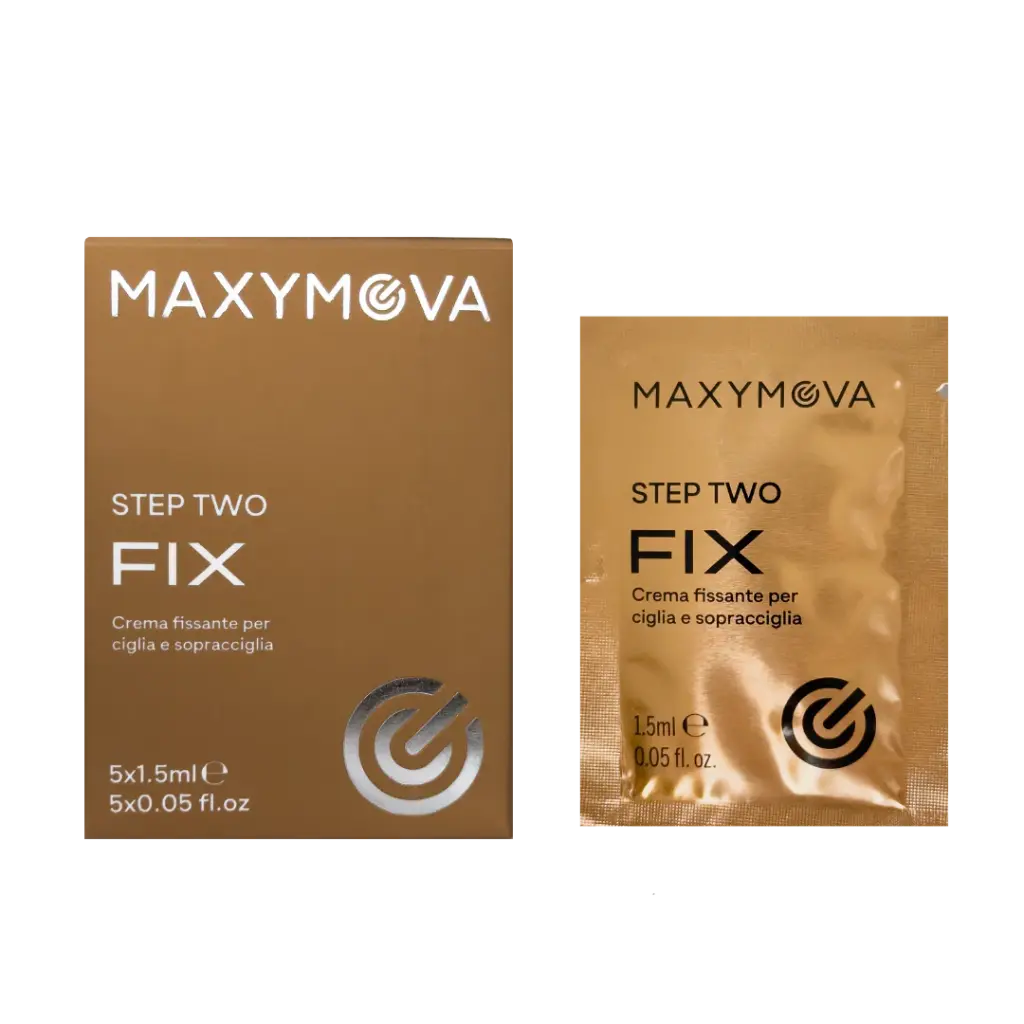 [M0077] Step 2 Fix in bustine 1,5ml x 5 pz per laminazione ciglia e sopracciglia 