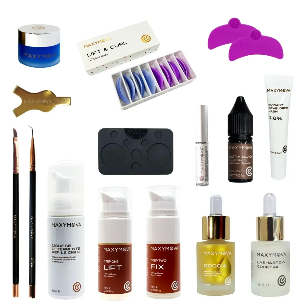Kit Professionale Business Laminazione Ciglia e Sopracciglia - Efficacia Garantita, Risultati Professionali