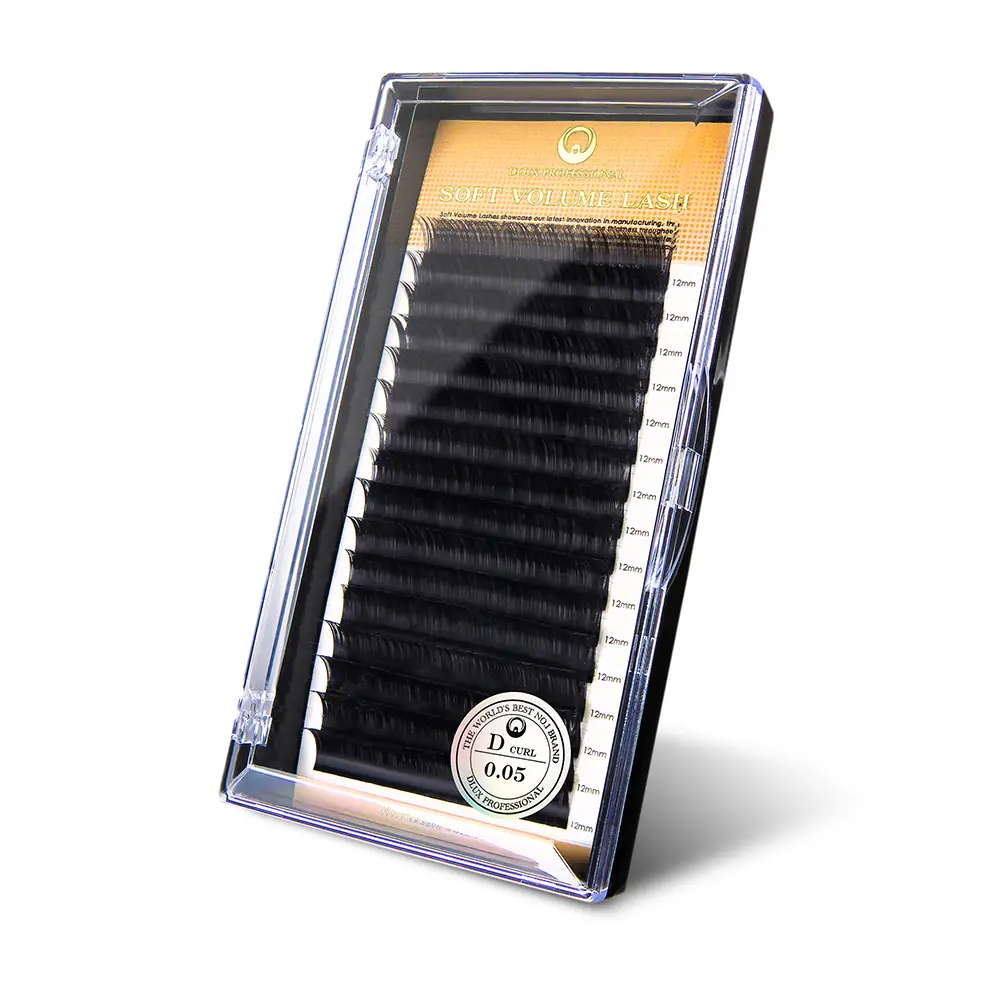 [D0521] Ciglia Soft Volume 0,03 mm DLux Professional (C, 8)