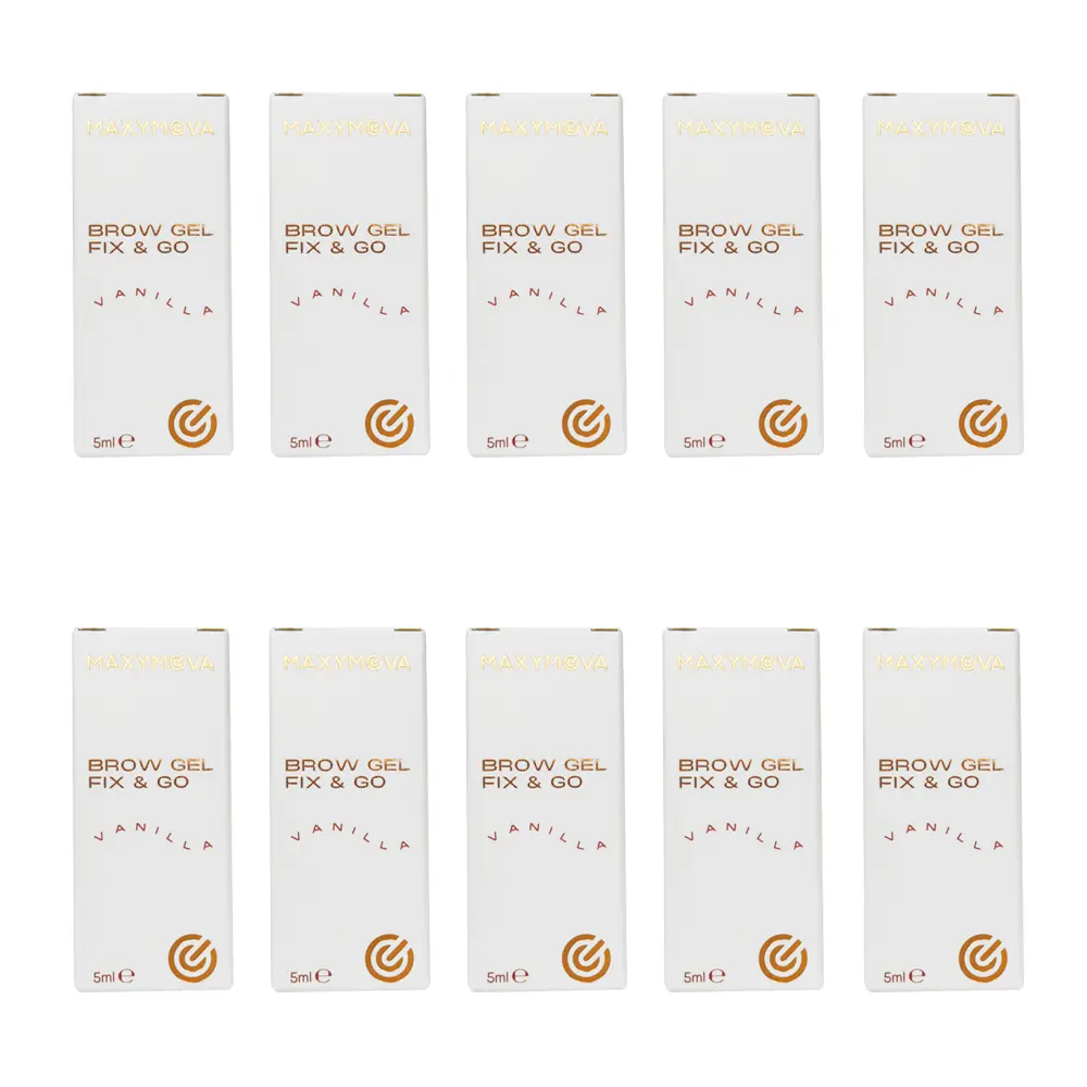 [M0137] Brow Gel Fix&Go 5 ml set 10 pz - Flacone airless