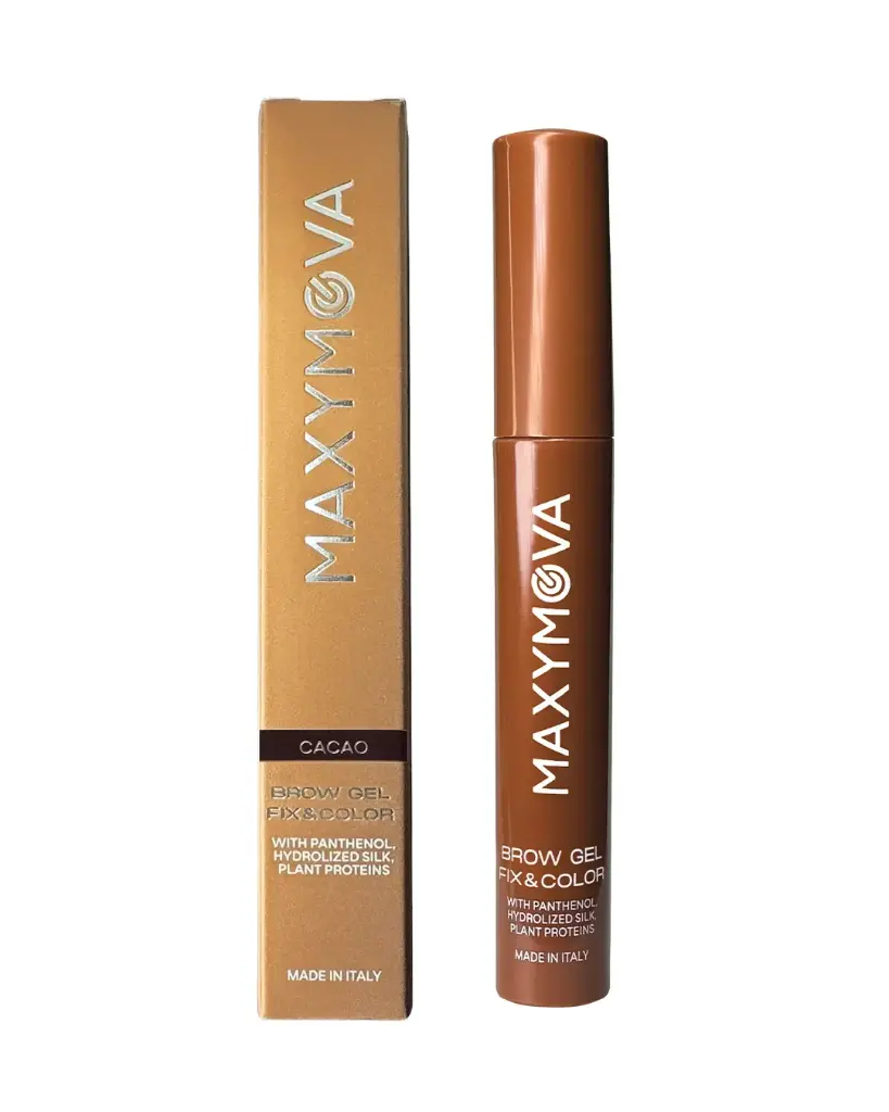 [M0259] Brow Gel Fix&Go e Fix&Color, tubo 4ml - Gel fissante per sopracciglia (CACAO)