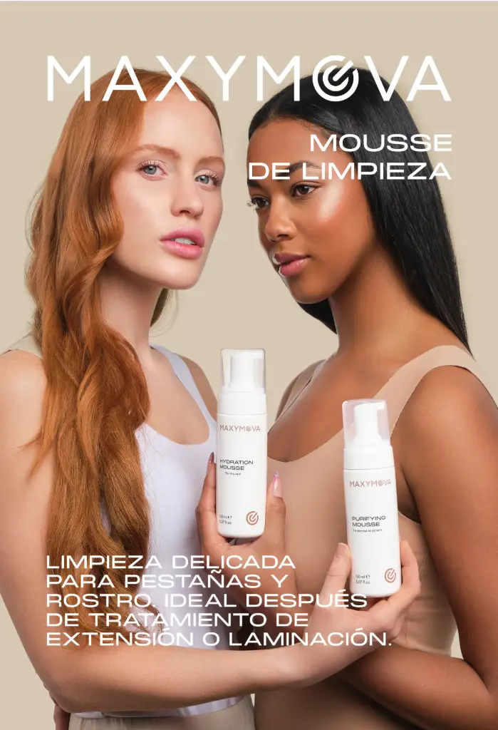 [M0210] Espositore da Banco Mousse Detergente MAXYMOVA – Ideale per i Saloni di Bellezza (ITALIANO)