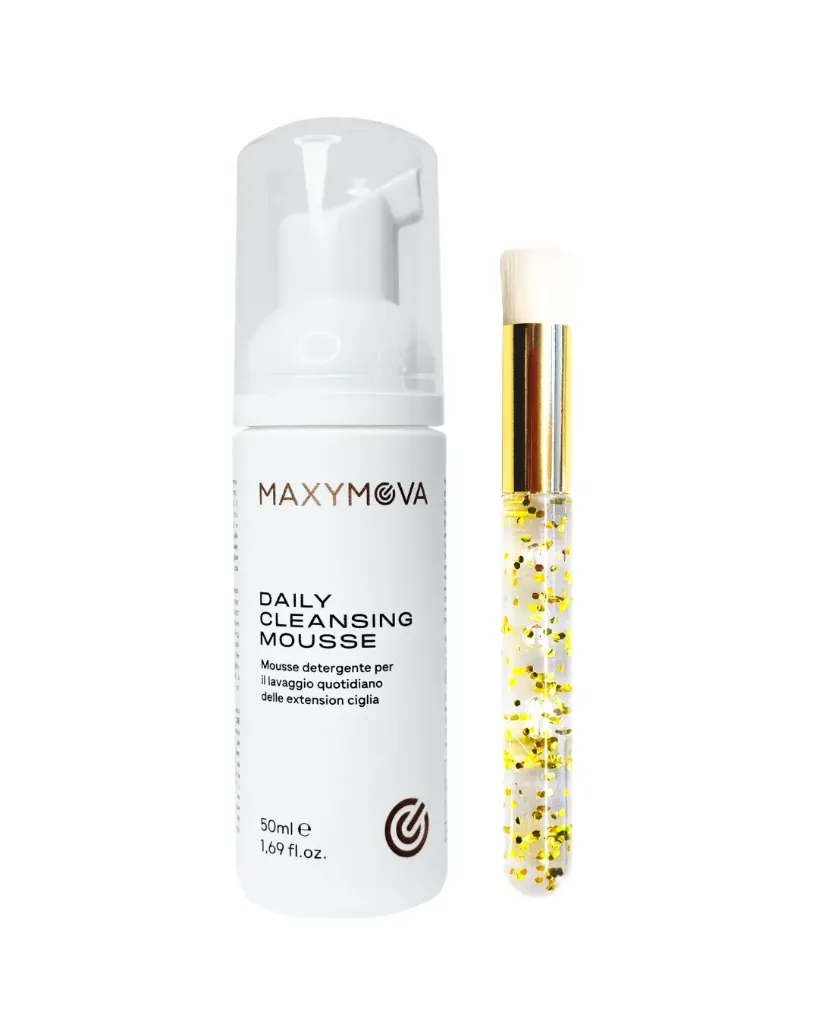 Mousse Detergente 50ml + pennello lavaggio