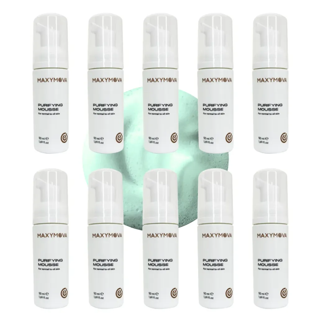 Mousse Purificante 50ml Set 10 pz - Per ciglia & viso con Propoli ed Estratto di Oliva