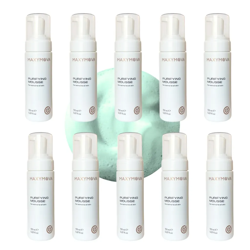 [M0145] Mousse Purificante 150ml Set 10 pz - Per ciglia & viso con Propoli ed Estratto di Oliva