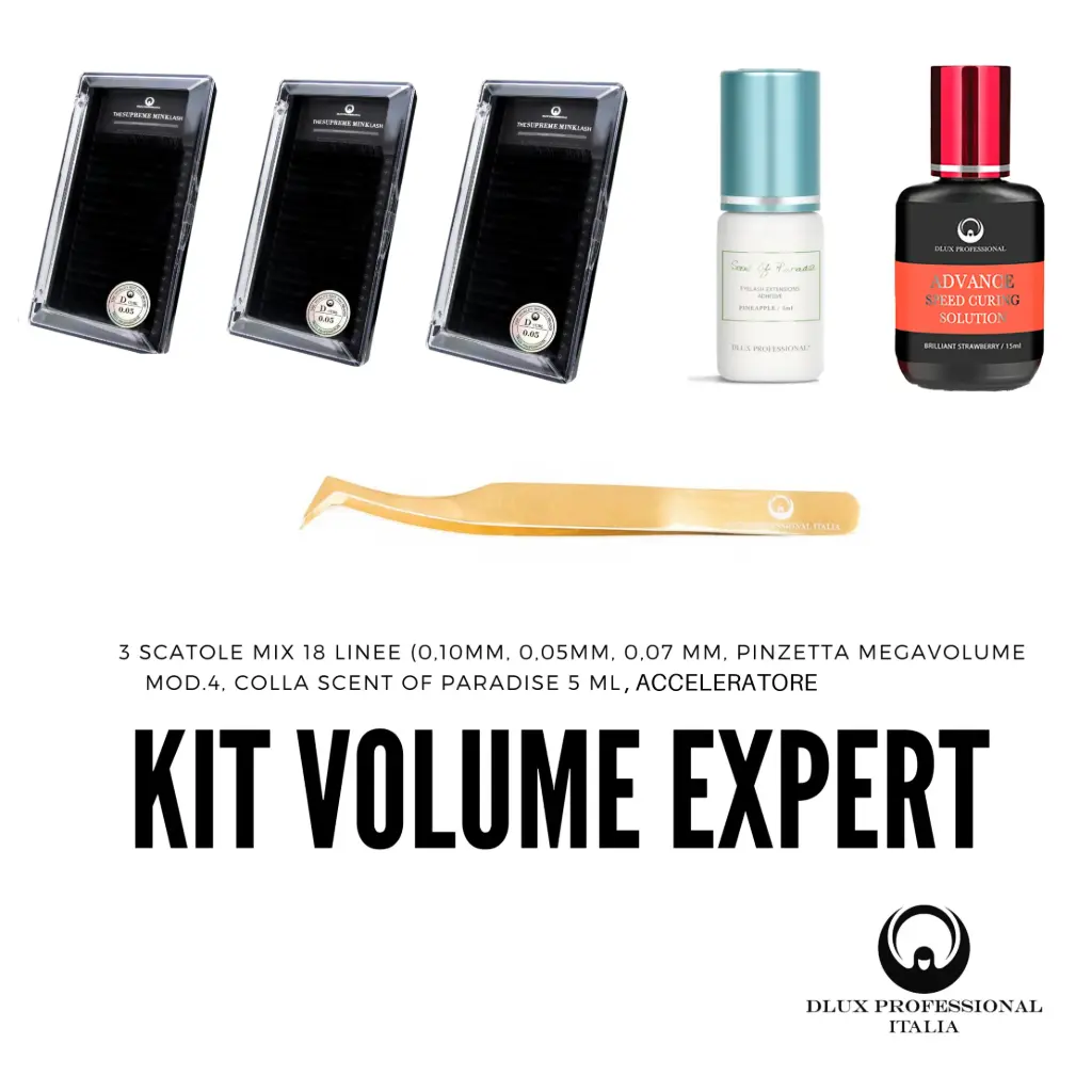 Kit Extension ciglia Volume Expert DLux Professional