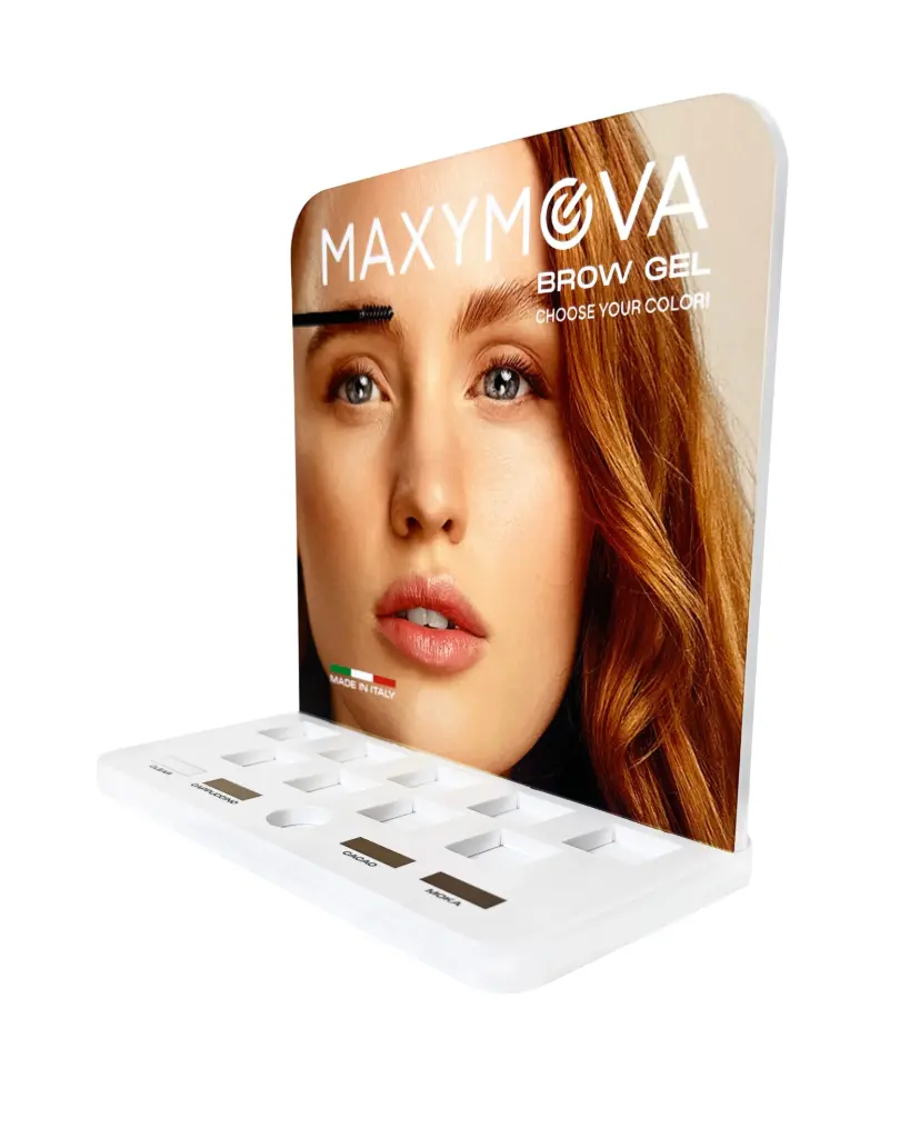 Espositore Vuoto per Brow Gel – Organizza, Metti in Mostra e Vendi Senza Sforzo
