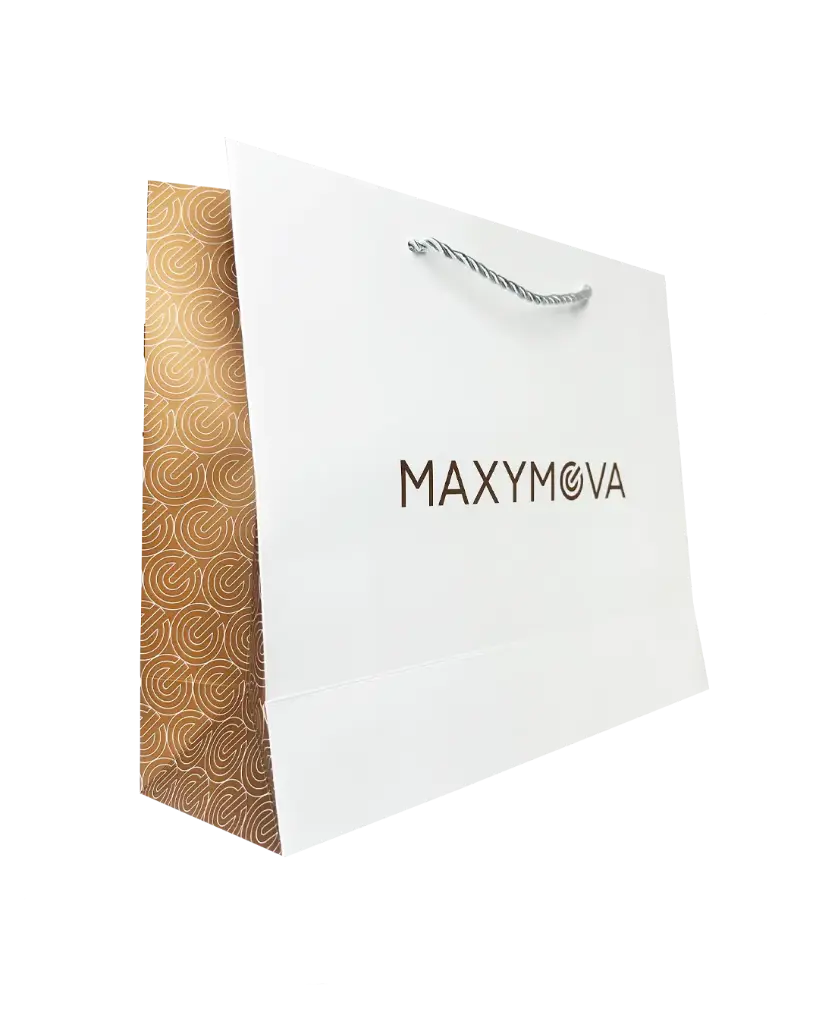 Borsa Regalo in Cartone Premium MAXYMOVA – Elegante e Resistente
