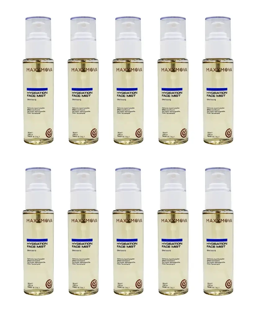 [M0328] Hydration Face Mist set 10pz - Spray Idratante per il Viso - La Tua Barriera Quotidiana Contro la Luce Blu con Ashwagandha