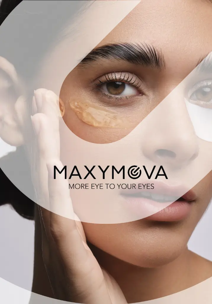 [M0085] Pannello da Parete MAXYMOVA (tonalità fredda) — “More Eye to Your Eyes” – Facile da Applicare (GRANDE)