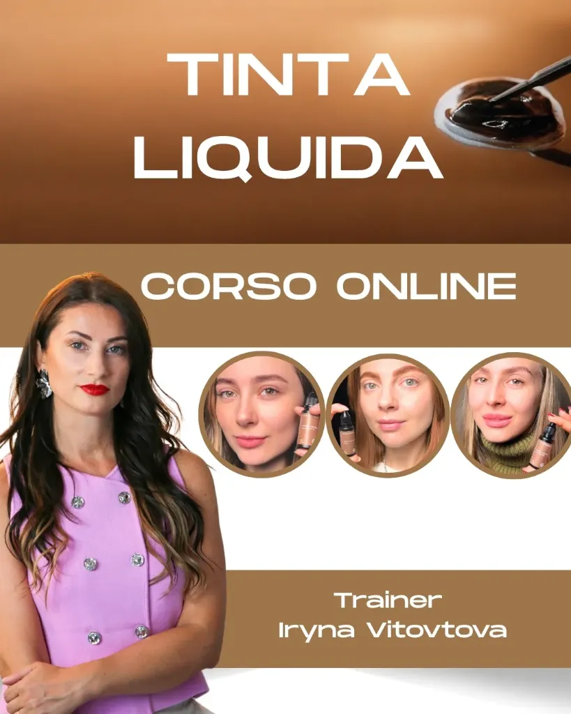 Video Corso di Colorazione Sopracciglia con Tinta Liquida MAXYMOVA- Trainer Iryna Vitovtova