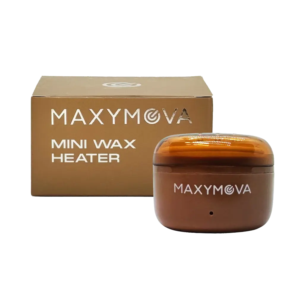 Mini Scaldacera - Scaldacera compatto per la rimozione dei peli di sopracciglia, naso e orecchie MAXYMOVA
