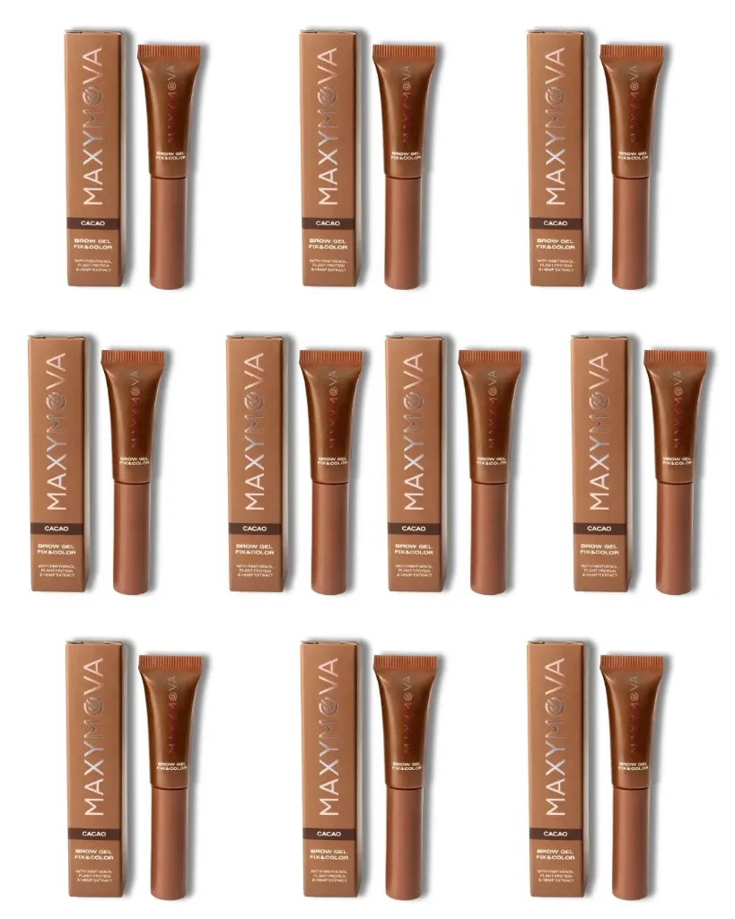 [M0364] Mini Brow Gel Fix&Color Set 10 pz (CACAO)