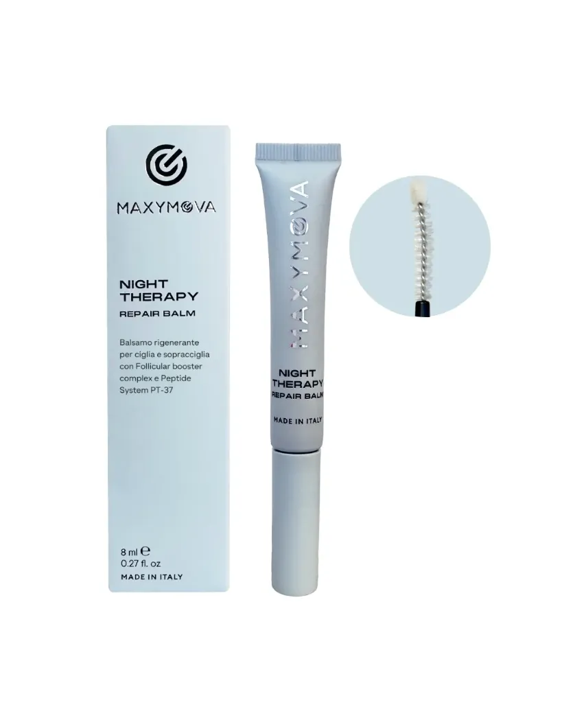 [M0311] Night Therapy Repair Balm 8ml - Balsamo riparatore ciglia e sopracciglia