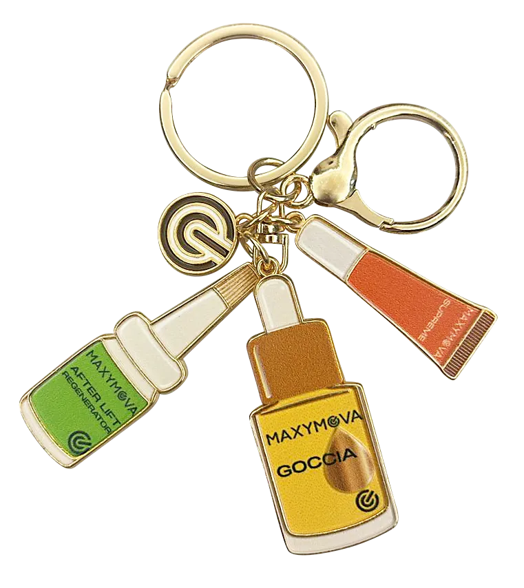 [M0369] Portachiavi MAXYMOVA con charms