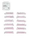 Fusion Bigodini in Silicone per Laminazione Ciglia - 6 misure per una perfetta laminazione delle ciglia