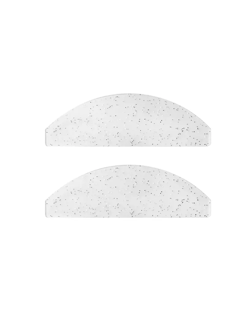 Flat Bigodini piatti e ultra sottili in silicone per laminazione ciglia tecnica coreana – 1 paio – Specifici per lo Step 1 Lift