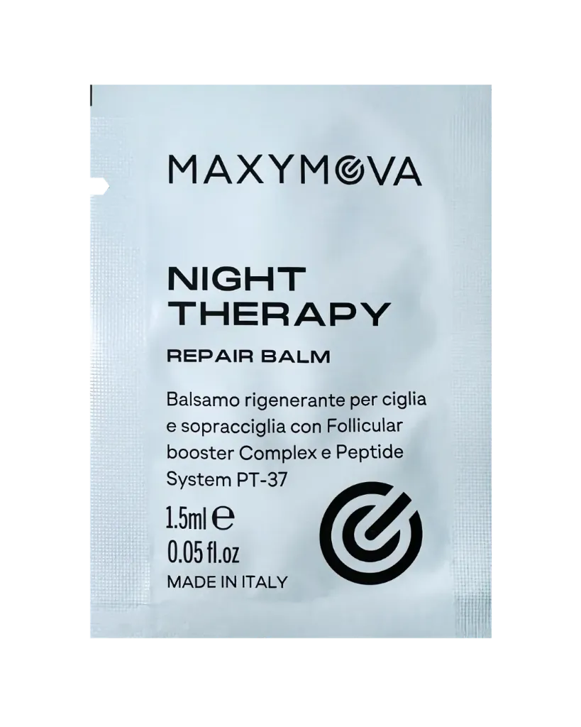 [M0397] Night Therapy Repair Balm bustina 1,5ml  - Balsamo riparatore ciglia e sopracciglia
