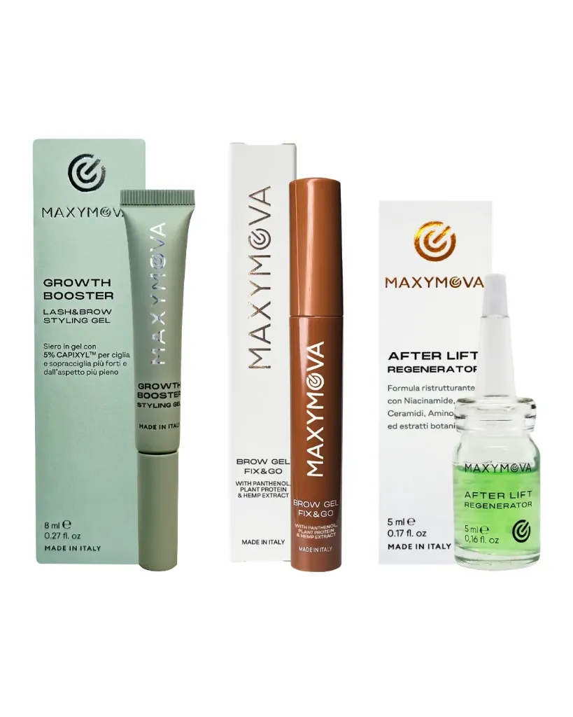 MAXYMOVA KIT AFTERCARE set Luxury per ciglia e sopracciglia