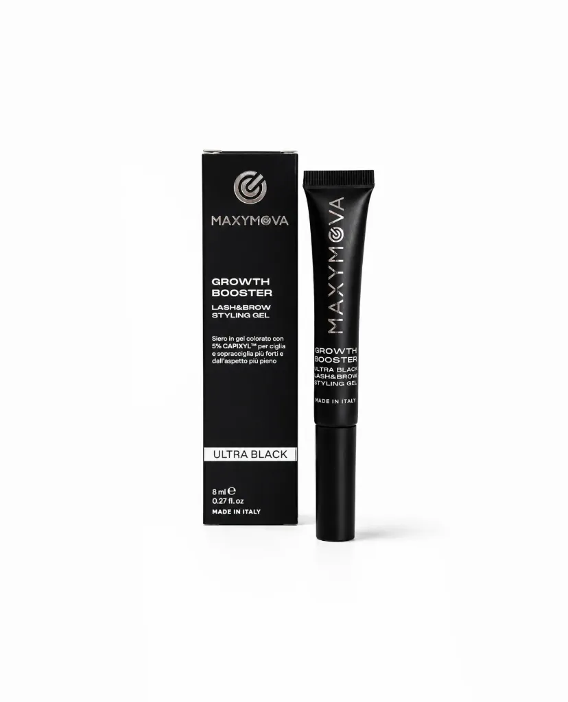Growth Booster Ultra Black Styling Gel con Capixyl - tubo 8ml Siero in gel per la cura quotidiana e il mantenimento della laminazione