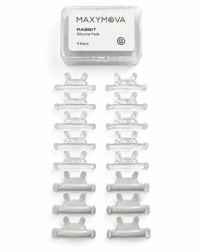 [M0424] Bigodini Rabbit Maxymova – Bigodini in silicone per laminazione ciglia. Ideali per la laminazione ciglia coreana