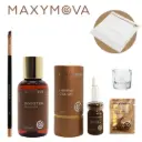 Mini Kit Henné MAXYMOVA - Colorazione Sopracciglia Personalizzabile con Accessori