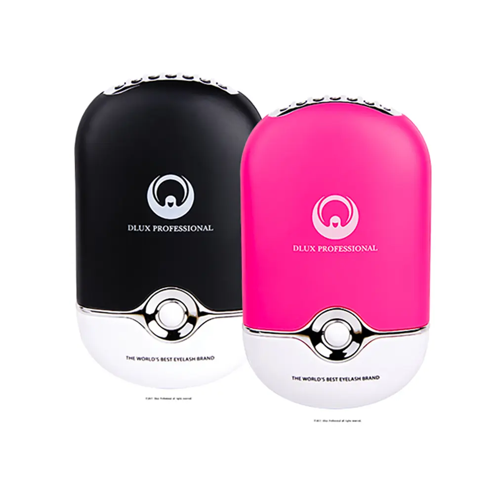 Mini Ventilatore portatile USB Fucsia DLux Professional – Per extension ciglia