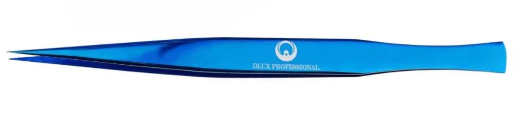 [D0619] Pinzetta Dritta Blu per separazione