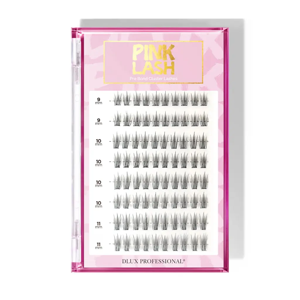 Pink Lash - Dolly: ciglia finte One Step autoadesive, senza colla, 9–11 mm, resistenti all’acqua, fino a 7 giorni di durata
