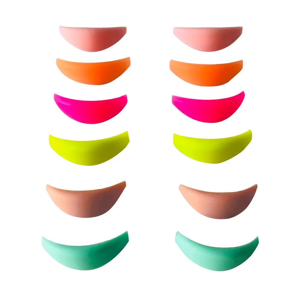 [D0623] Bigodini Colorati 6 Paia