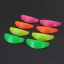 Bigodini Neon 4 Paia